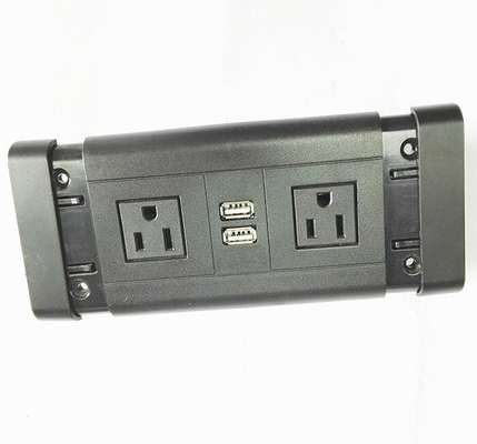 Porcellana Sbocchi della Tabella di conferenza/interfaccia elettrici standard americani di USB dell'incavo di potere mobilia dell'hotel fornitore